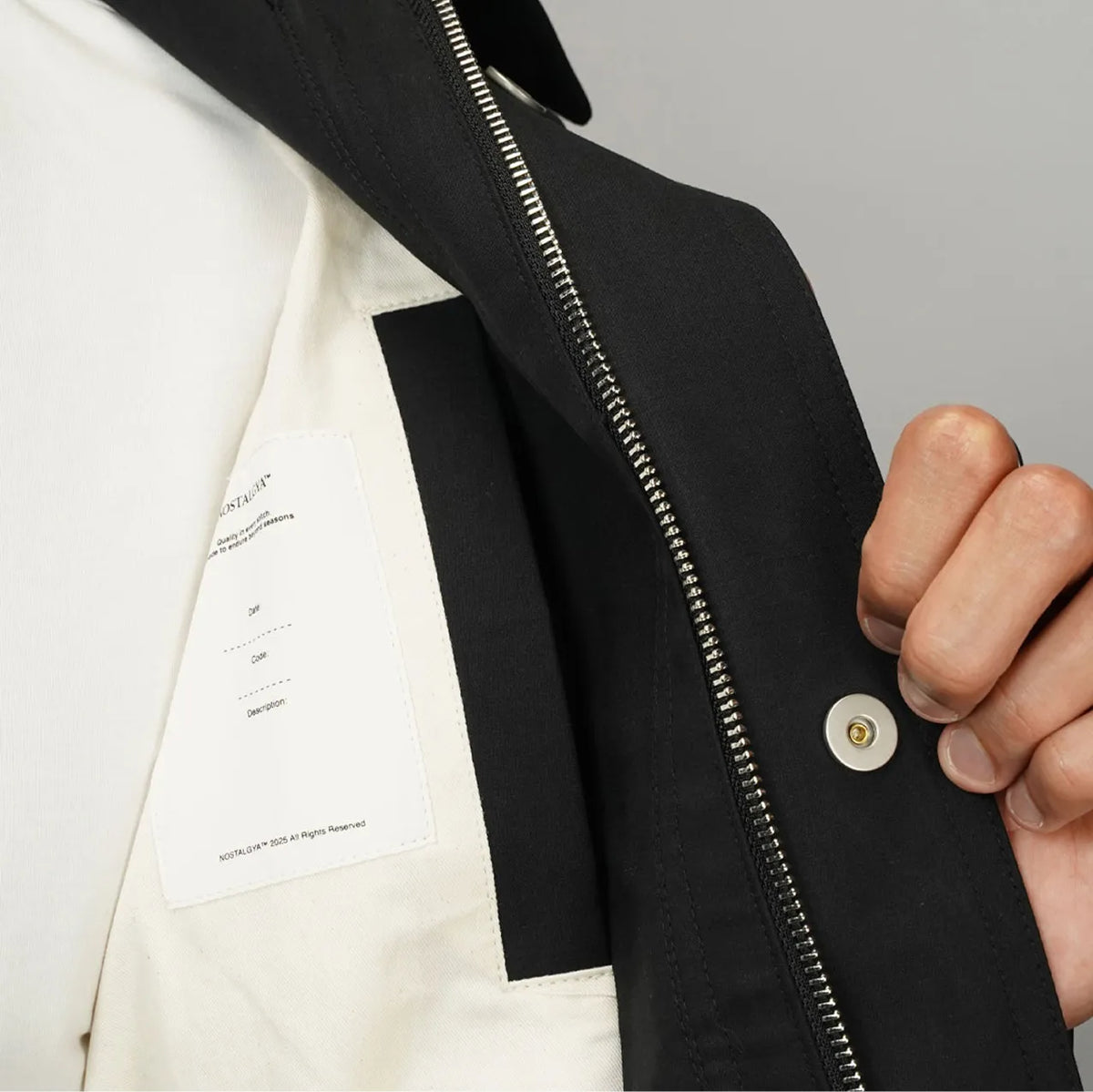 The 100% Cotton Shell.​